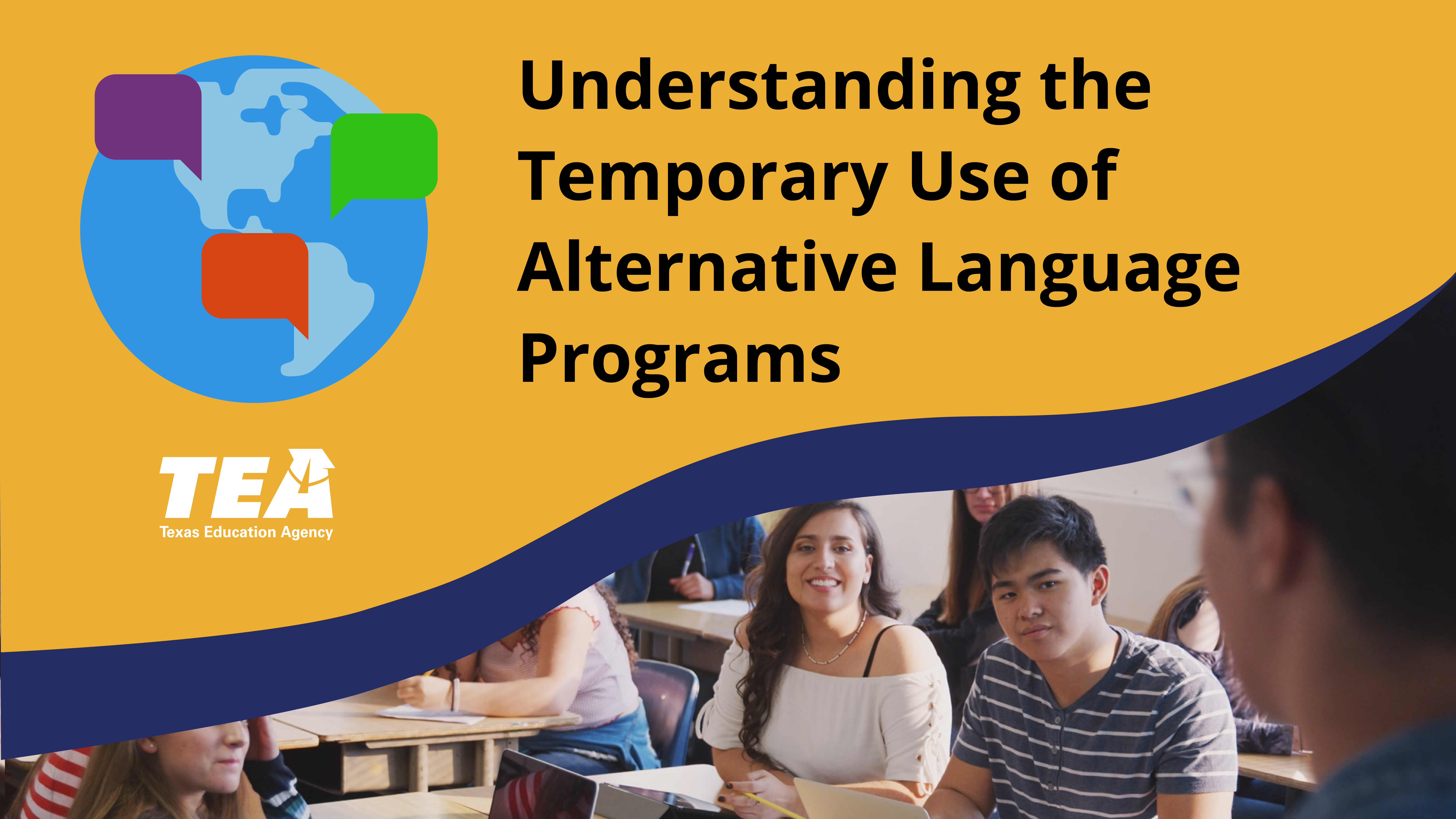 Understanding the Temporary Use of Alternative Language Programs Video Logo