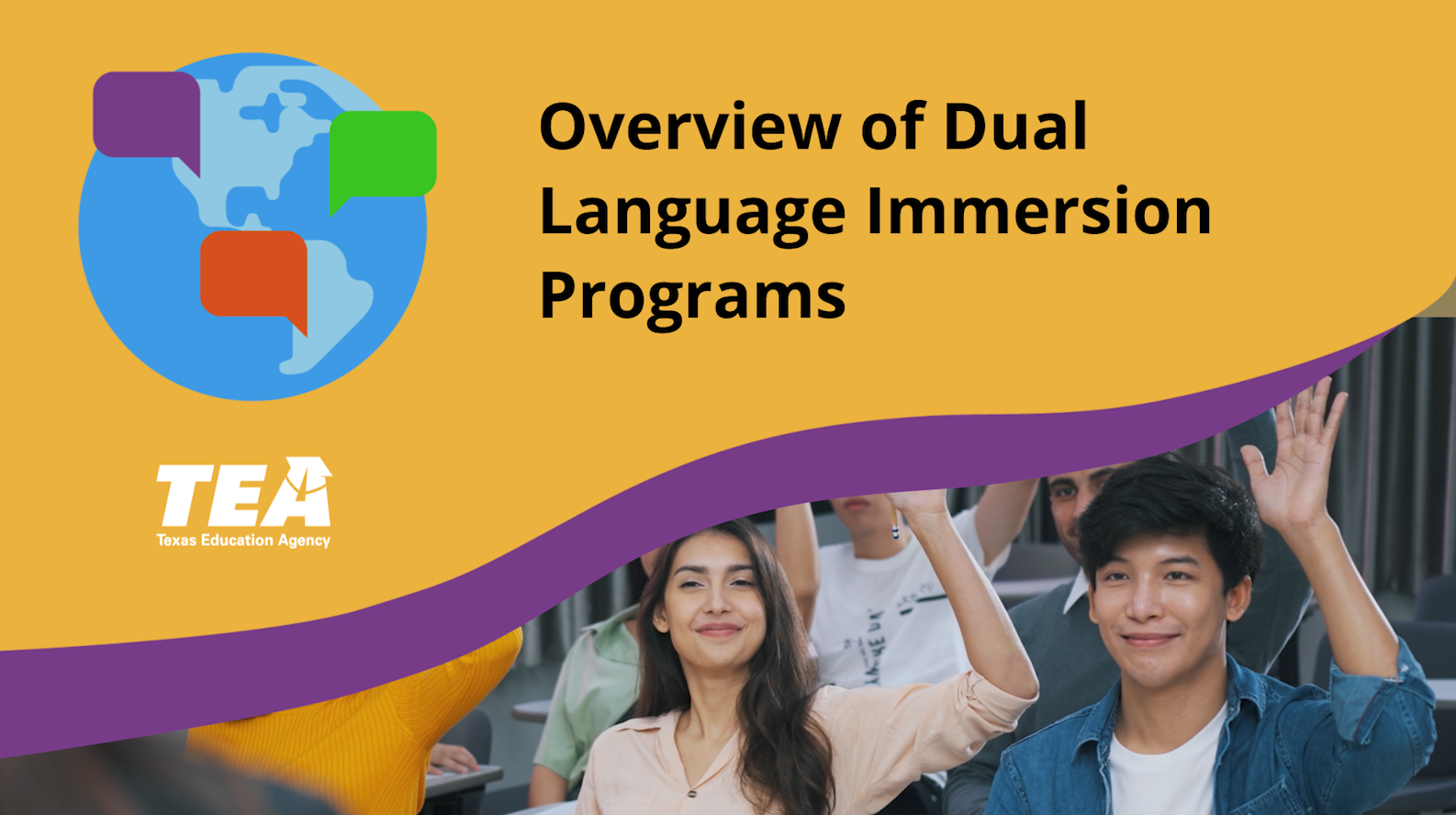 Overview of Dual Language Immersion Programs Video Logo