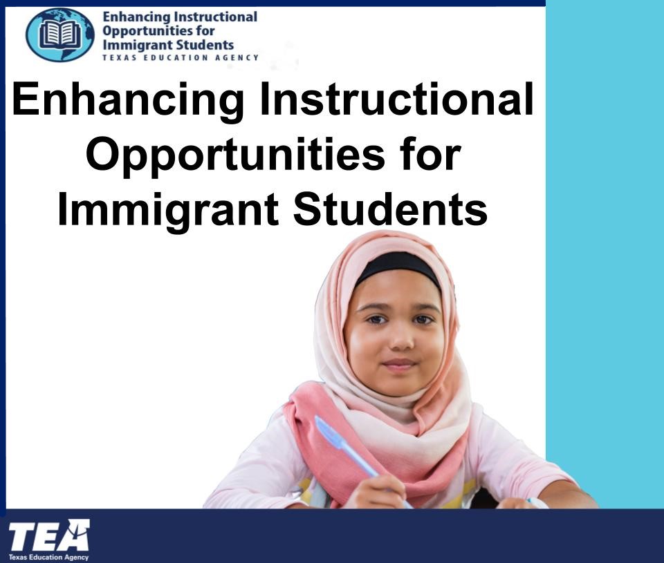 Immigrant Students - Logo