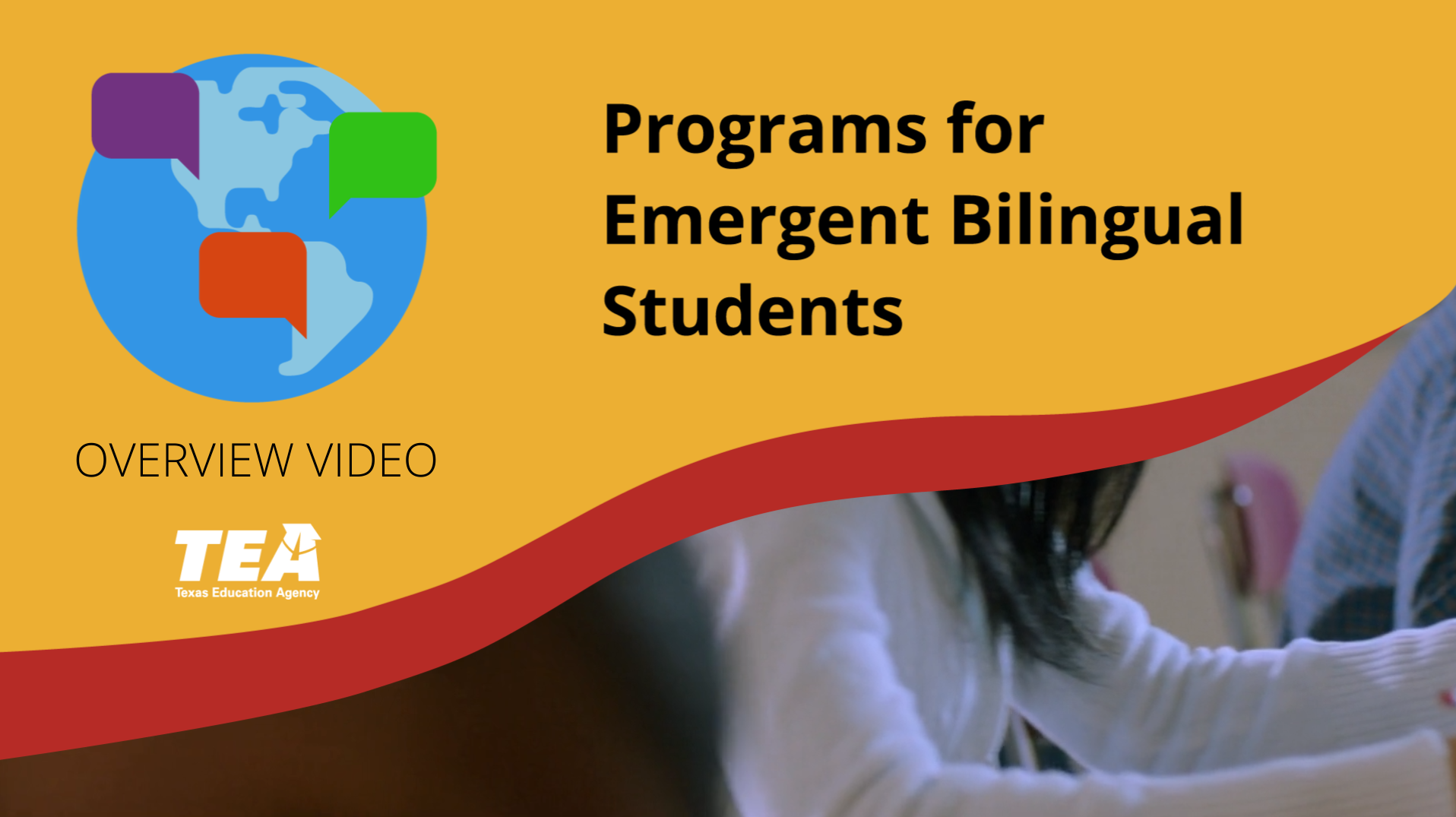 Programs for Emergent Bilingual Students Video Logo